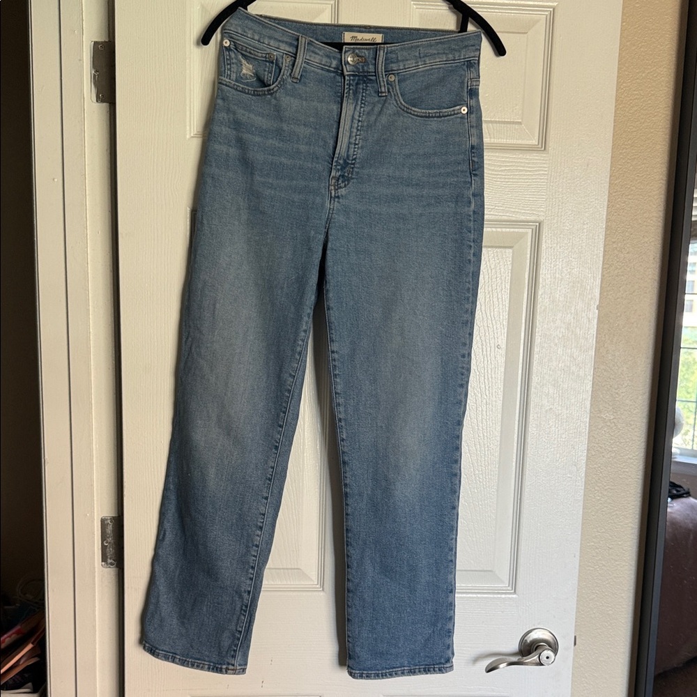 Madewell - the perfect vintage straight crop jean
